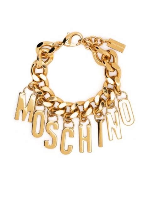 moschino floral bracelet.